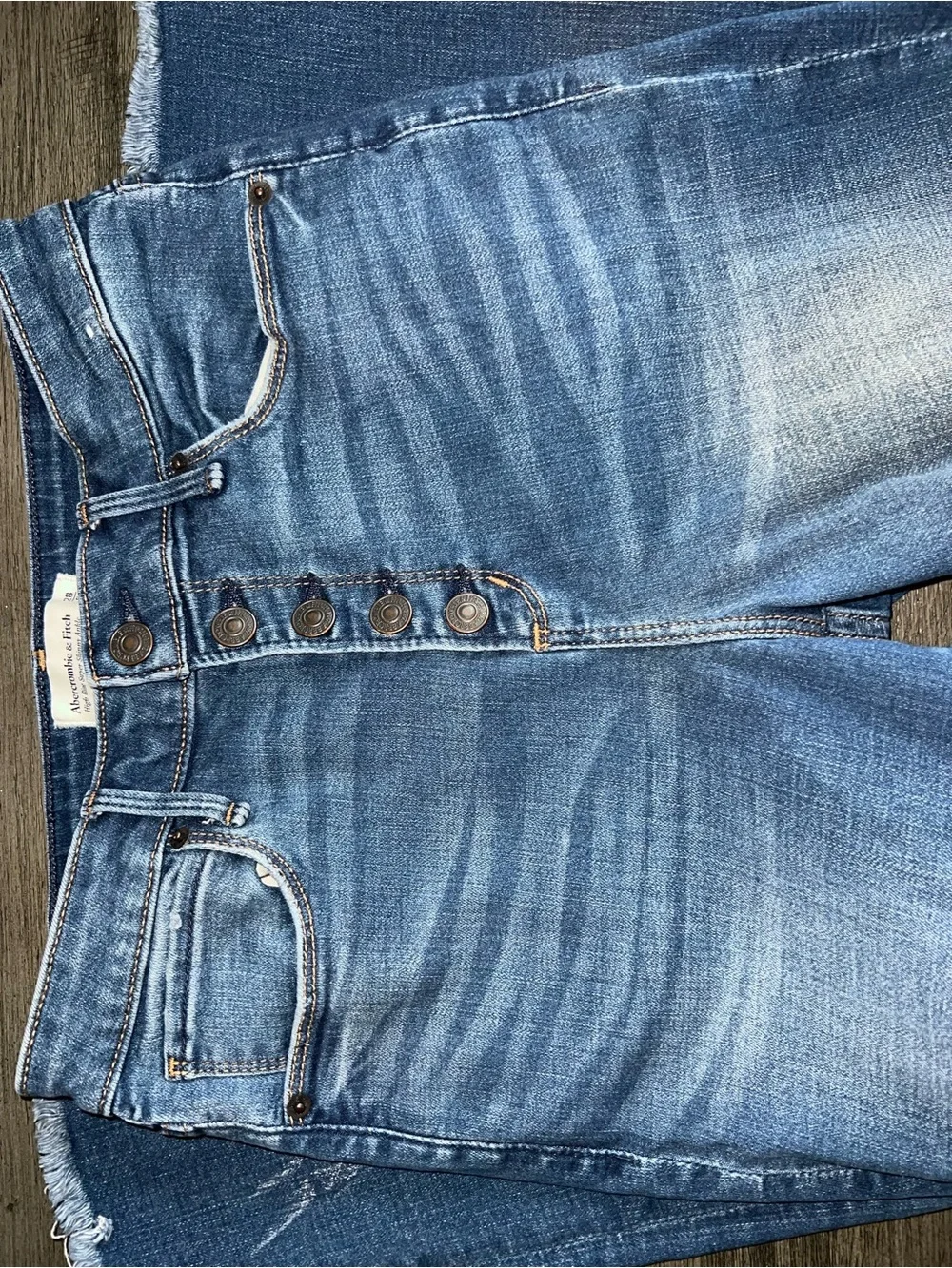 Abercrombie & Fitch Women's High-Rise Skinny Curve Love Jeans - Picture 4 of 5